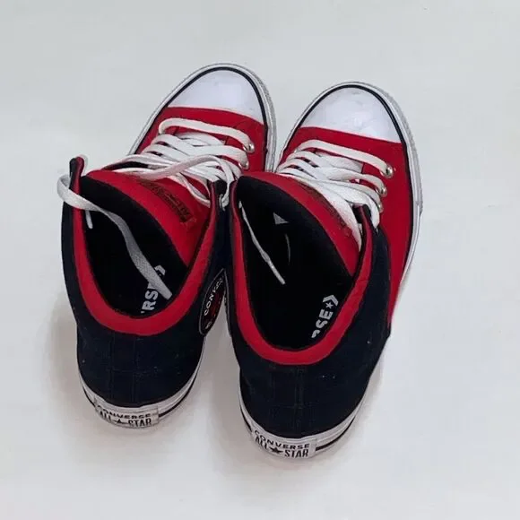 Converse Chuck Taylor All Star High Unisex Black and White Sneakers Men 6.5 W8.5 - Picture 5 of 12